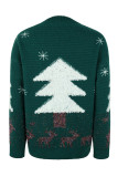 Xmas Tree Knit Pullover Sweaters