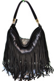 Faxu Leather Tassle Handbag MOQ 3PCS