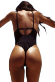 Black Triangle Bodysuit