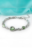 Crystal and Stones Bracelet MOQ 5pcs