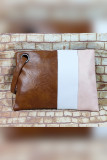 Color Block Handbag Unishe Wholesale MOQ 3PCS