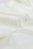 White Lace Hollow Out Sleeveless T-Shirt