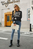 Apres Ski Letter Knit Pullover Sweaters