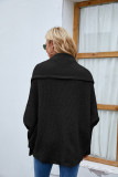 Plain Bat Wing Knit Sweater Cardigans