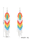 Colorful Tassle Earrings MOQ 5PCS