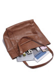 Large Capacity Solid Color Tote Bag Unishe Wholesale MOQ 3PCS