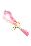 Colorful Chain and Tassel Key Chains Unishe Wholesale MOQ 3pcs