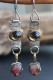 Vintage Metal and Crystal Earrings MOQ 5pcs
