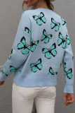 Butterfly Knit Pullover Sweaters