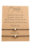 Couple Star Design Bracelets MOQ 5PCS