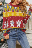 Christmas Snowman Knitting Sweater