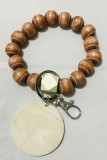 Football Basketball Wool Beading Design Key Ring Pendant MOQ 3pcs