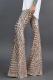 Apricot Sequin Wide Leg Pants