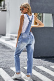 One-piece Denim Jumpsuit