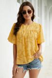 Loose Short Sleeve chiffon top Unishe Wholesale