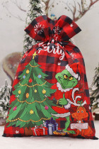 Christmas Grinch Gift Candy Bag MOQ 3PCS