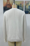 Hollow Out Sleeve Tassle Knit Sweater