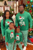 Family Matching Christmas Print Long Sleeve Tops&Pants Loungewear Unishe Wholesale