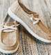 Khaki Slip On Shoes