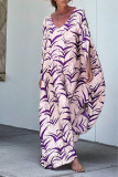 Printing Beach Cover Up Kimono