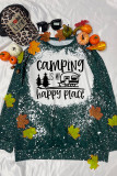 Camping Is My Happy Place Long Sleeves Top Women Unishe Wholesale