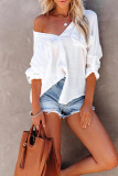 Candy Color Button Long Sleeves Blouse Unishe Wholesale