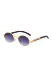 Vintage Imitation Wood Sunglasses Unishe Wholesale MOQ 3PCS