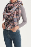 Multicolor Plaid Scarf MOQ 3pcs