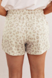 Leopard Pocket Casual Shorts