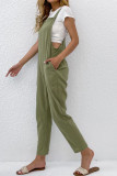 Solid Color Pocket Jumpsuit Unishe Wholesale