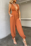 Sexy Backless Hollow Out Jumpsuit Unishe Wholesale