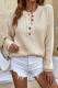 Plain Button Down Knit Sweaters