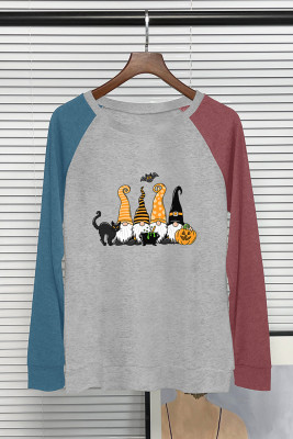 Halloween Gnomes couple Long Sleeve Top UNISHE Wholesale