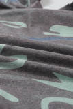 V Neck Front Pocket Camo Tee