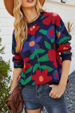Sunflower Knitting Pullover Sweater