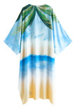 Printing Beach Cover Up Kimono