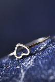 Simple Hollow out Heart Ring Unishe Wholesale MOQ 5pcs