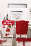 Christmas Deer Snowman Santa Claus Doll Chair Cover MOQ 3PCs