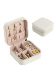 Solid Convenient Zipper Necklace Ring Earring Travel Jewelry Box Unishe Wholesale MOQ 5pcs