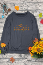 Hand Picked Farm Fresh Pumpkins Burnt Orange Crewneck Sweatshirt Unishe Wholesale