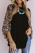 Sweet Spot Leopard Shift Top