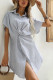 Striped Shirts Bat Sleeve Dress Unishe Wholesale