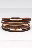Multilayer Chain Knit Bracelet MOQ 5pcs
