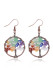 Stones Circle Earrnings Unishe Wholesale MOQ 5pcs