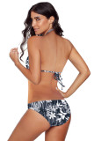 Black Printed Sweetheart Monokini