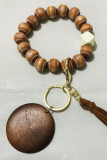 Football Basketball Wool Beading Design Key Ring Pendant MOQ 3pcs