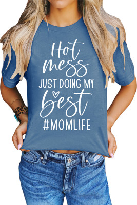 Letter Pattern Custom Top
