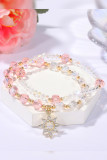 Crystal and Stones Bracelet MOQ 5pcs