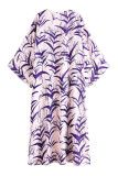 Printing Beach Cover Up Kimono