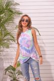 Tie Dye Twisted Tank Top